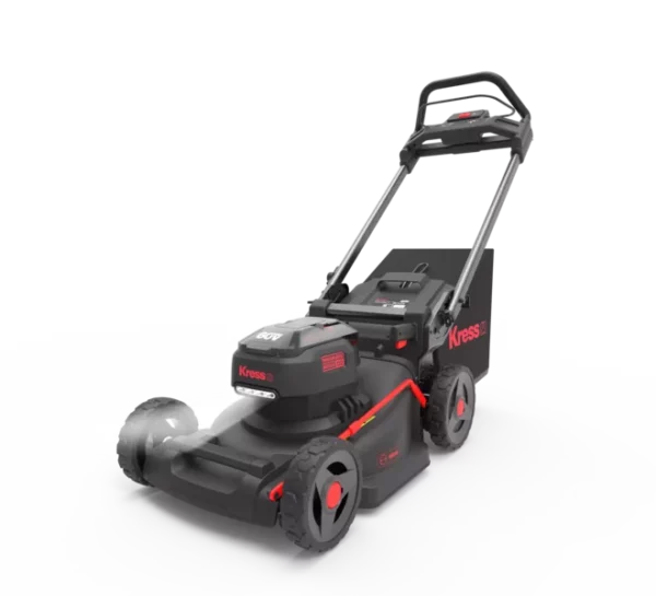 Kress 60V/46cm Brushless Push Lawn Mower — (bare unit - KG756E.9)