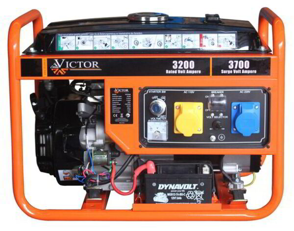 VICTOR Generator 3.7KVA UP170 208cc AVR